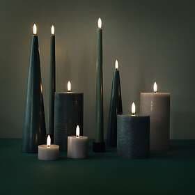 Uyuni Lighting LED Block Candle 7.8x10.1cm