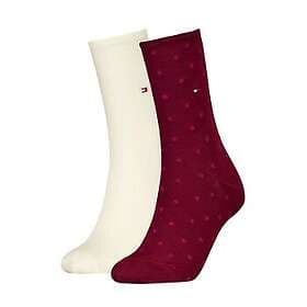 Tommy Hilfiger Dot Sock (Dam) 2-pack