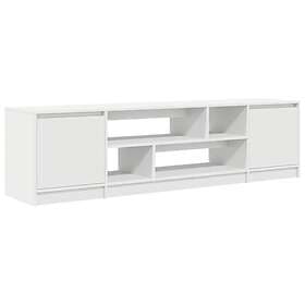 vidaXL TV-bänk vit 188,5x41x50 cm konstruerat trä