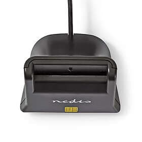 Nedis CRDRU2SM3BK SMART card reader USB 2.0