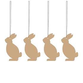 Cooee Design Easter Hare Deco 4pcs