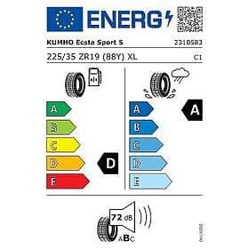 Kumho Ecsta Sport PS72 225/35 R19 88Y XL