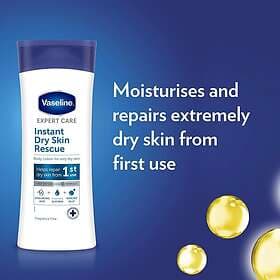 Vaseline Instant Dry Skin Rescue Body Lotion 400ml