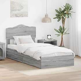 vidaXL Bed Frame 3413150 75x190cm