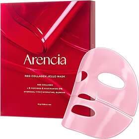 Arencia Red Collagen Jello Mask 4pcs