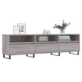 vidaXL TV Stand grå sonoma 150x30x44.5 cm konstruerat trä 831306