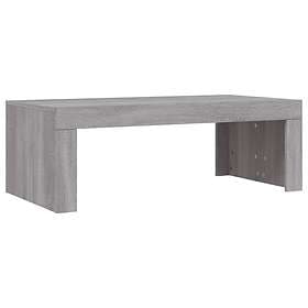vidaXL Soffbord grå sonoma 102x50x36 cm konstruerat trä 823372