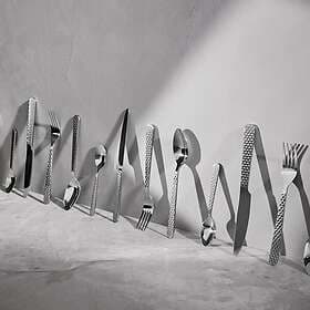 Lyngby Porcelæn Rhombe Cutlery Set 16 pcs
