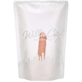 Willie City Realistisk Dildo med Sugpropp 14.5 cm Nude