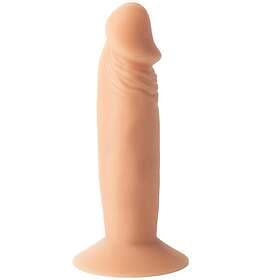 Willie City Luxe Realistisk Silikondildo med Sugpropp 18cm