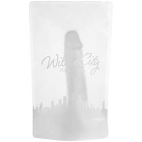 Willie City Classic Realistisk Frostad Klar Dildo 24.5 cm