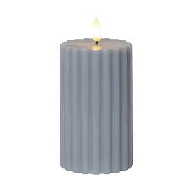 Star Trading LED Block Candle Flamme Stripe