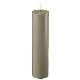 DeluxeHomeart LED Block Candle 5x20cm