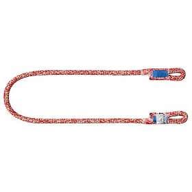 Beal Volcano 8 Mm Rope Röd,Vit 70 cm