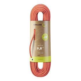 Edelrid Heron Eco Dry 9.8 Mm Rope Orange 80 m