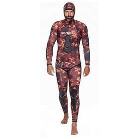 Cressi Scorpion Spearfishing Suit 5 Mm Röd,Svart M