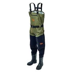 Daiwa Hybride Breathable Wader Grönt EU 43-44 Man