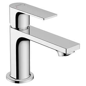 Hansgrohe Basin Mixer Rebris E 1-grepps 80 med Lyftventil Basin Mixer lyftventil