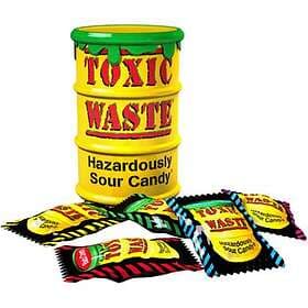 Toxic Waste Yellow Drum Extreme Sour Candy