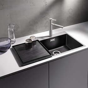 Blanco Avrinningsplan Svart Plast 230734