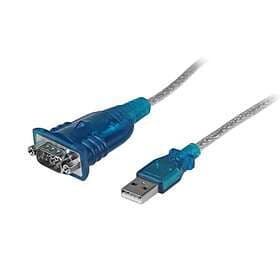 StarTech USB to Serial RS232 DB9 Cable - Adapter 1M PL-2303 DB-9 LEVEL-4 RS-232 