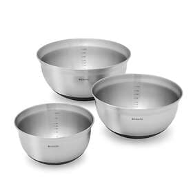 Brabantia Mixing Bowl Set 3 pieces