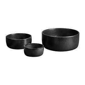 Aida Raw Bowl 3-pack Titanium Black