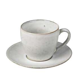 Broste Copenhagen Nordic Sand Coffee Cup with Saucer 15cl