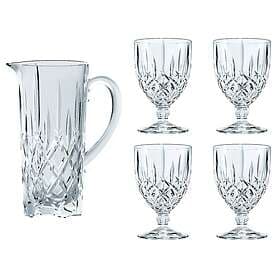 Nachtmann Noblesse set Kanna och 4 st glas Klar