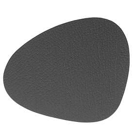 Lind DNA Curve Coasters Bull, 11x13 cm, Brun Läder