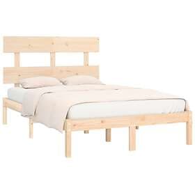 vidaXL Bed Frame massivt trä 140x200 cm