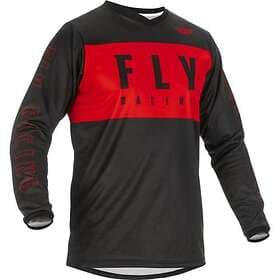 Fly Racing Jersey F-16 Röd XL Pojke