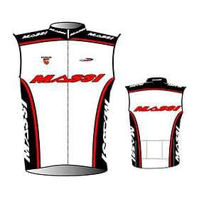 Massi Windproof Team Vest Vit S Man
