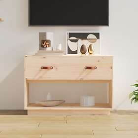 vidaXL TV Cabinet 90x40x60 cm Solid Wood Pine