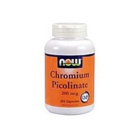 Now Foods Chromium Picolinate 200mcg 100 Capsules