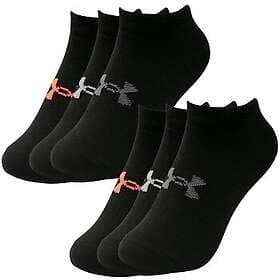 Under Armour Essential No Show Socks (Dam) 6-pack