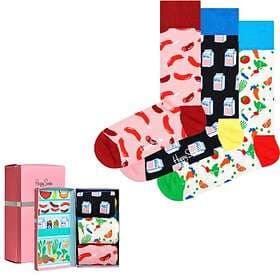 Happy Socks 3-pack Foodie Gift Box