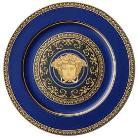 Versace Medusa Blue kuverttallrik 33 cm