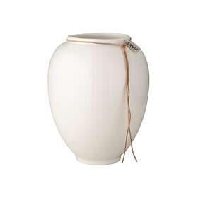 Ernst Vase vitglaserad 220mm