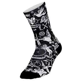Cycology Velo Tattoo Socks Svart Man