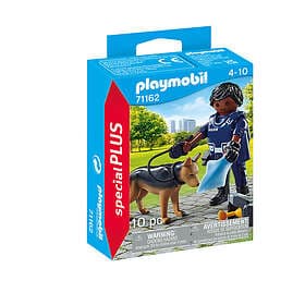 Playmobil SpecialPlus 71162 Police with Dog