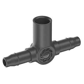 Gardena T-connector Micro Drip System with sprinkler mount 4.6mm 3/16" 5pcs