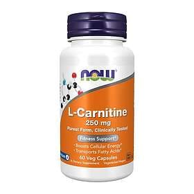 Now Foods L-Carnitine 250mg 60 Capsules