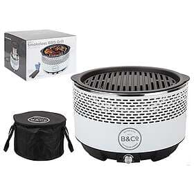 B&Co Alfresco Smokeless BBQ Charcoal Grill