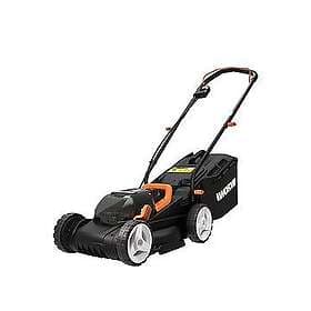 Worx Cordless 34Cm Dual Battery Lawn Mower Wg779E.2