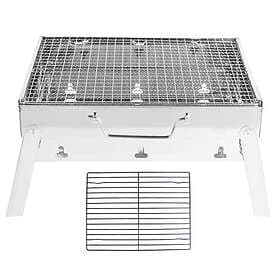Unbranded Mini Charcoal Portable BBQ for Camping Picnic Fire Pit Barbecue Black