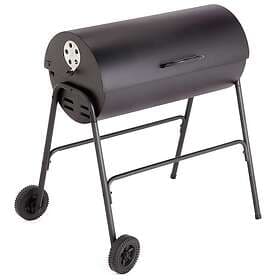 Cover home Home Charcoal Oil Drum BBQ & Black
