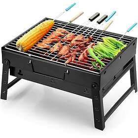 Unbranded Portable Barbecue Small Household Foldable Tabletop Charcoal Grill wit