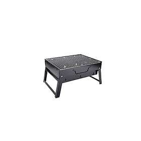 For AREPLY Charcoal Barbecue Grill, Portable Stainless Steel Smoker BBQ, Folding
