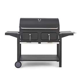 Tower Dual Wagon BBQ Grill Black